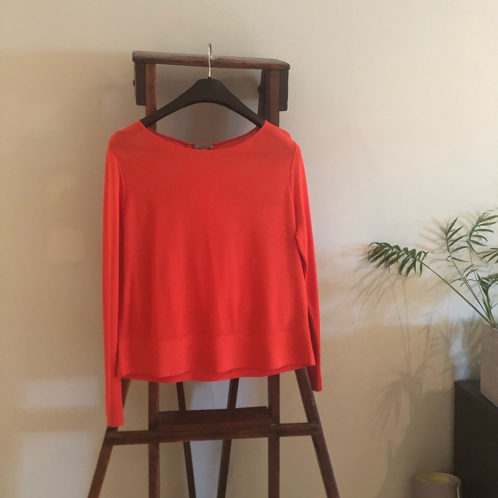 COS Long Sleeve Coral Shirt